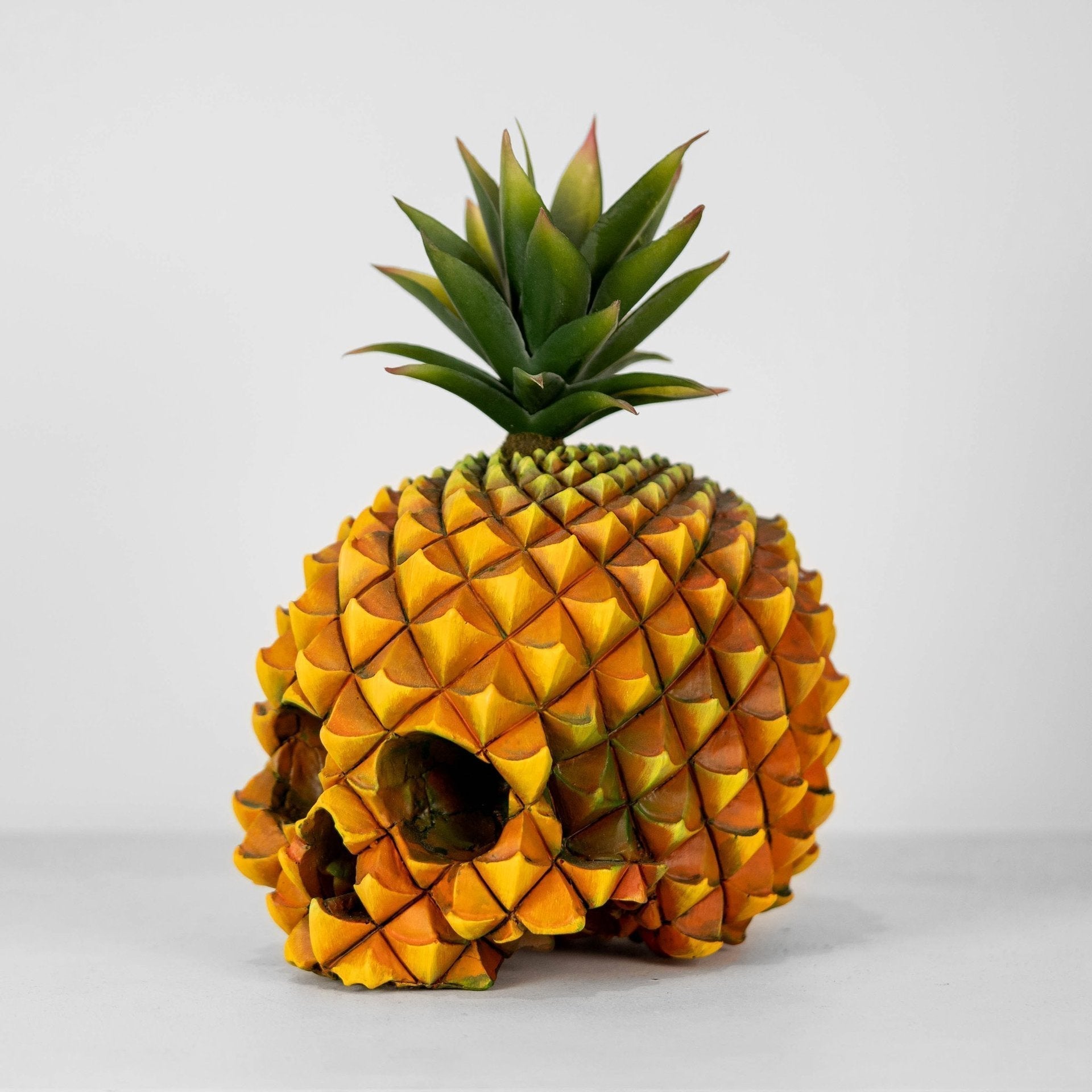 Kreativ Harz Gotisk Ananas Skalle Staty | Veska