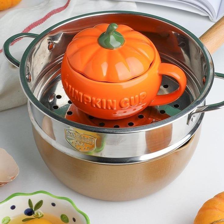 Kreativ Keramisk Pumpa Mugg Kopp | Veska