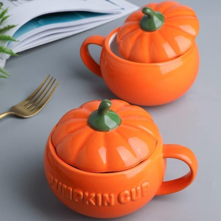 Kreativ Keramisk Pumpa Mugg Kopp | Veska
