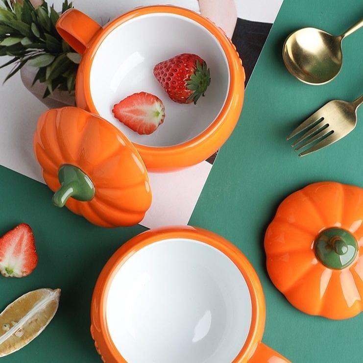 Kreativ Keramisk Pumpa Mugg Kopp | Veska