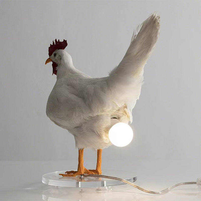 Kreativ kyckling och anka form dekorativ bordslampa | Veska