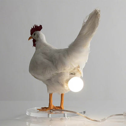 Kreativ kyckling och anka form dekorativ bordslampa | Veska