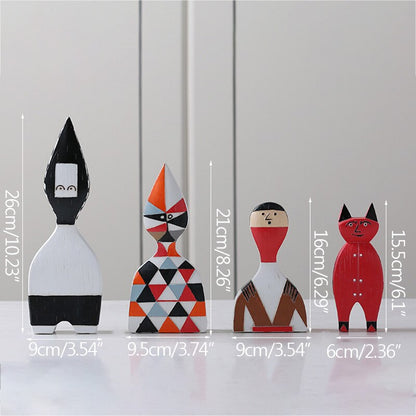 Kreativa abstrakta marionettfigurer | Veska