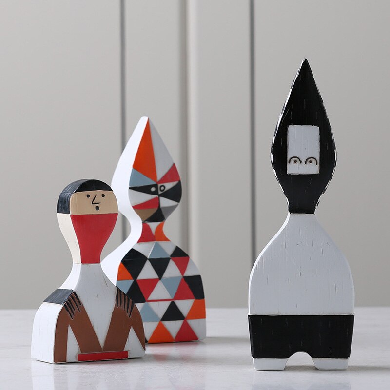 Kreativa abstrakta marionettfigurer | Veska