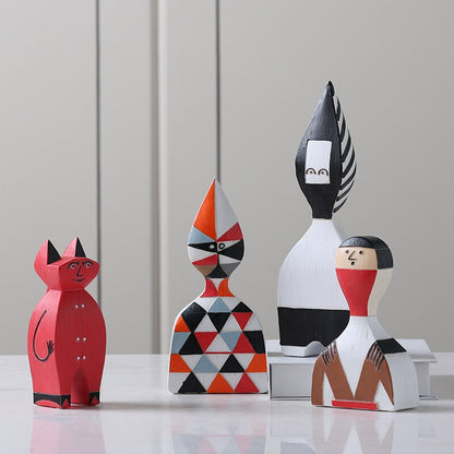 Kreativa abstrakta marionettfigurer | Veska