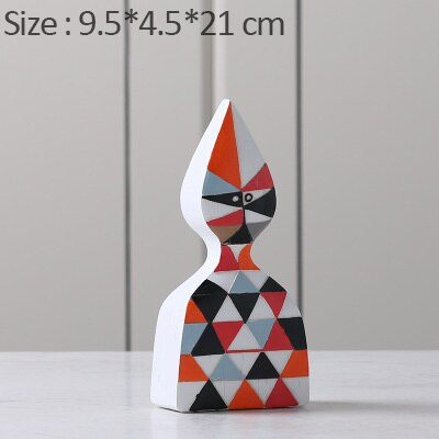 Kreativa abstrakta marionettfigurer | Veska C