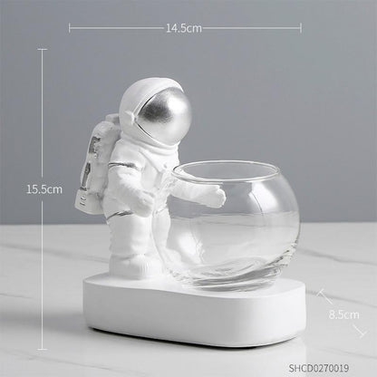 Kreativa astronautväxter för modern livsstil | Veska Astronaut - Silver