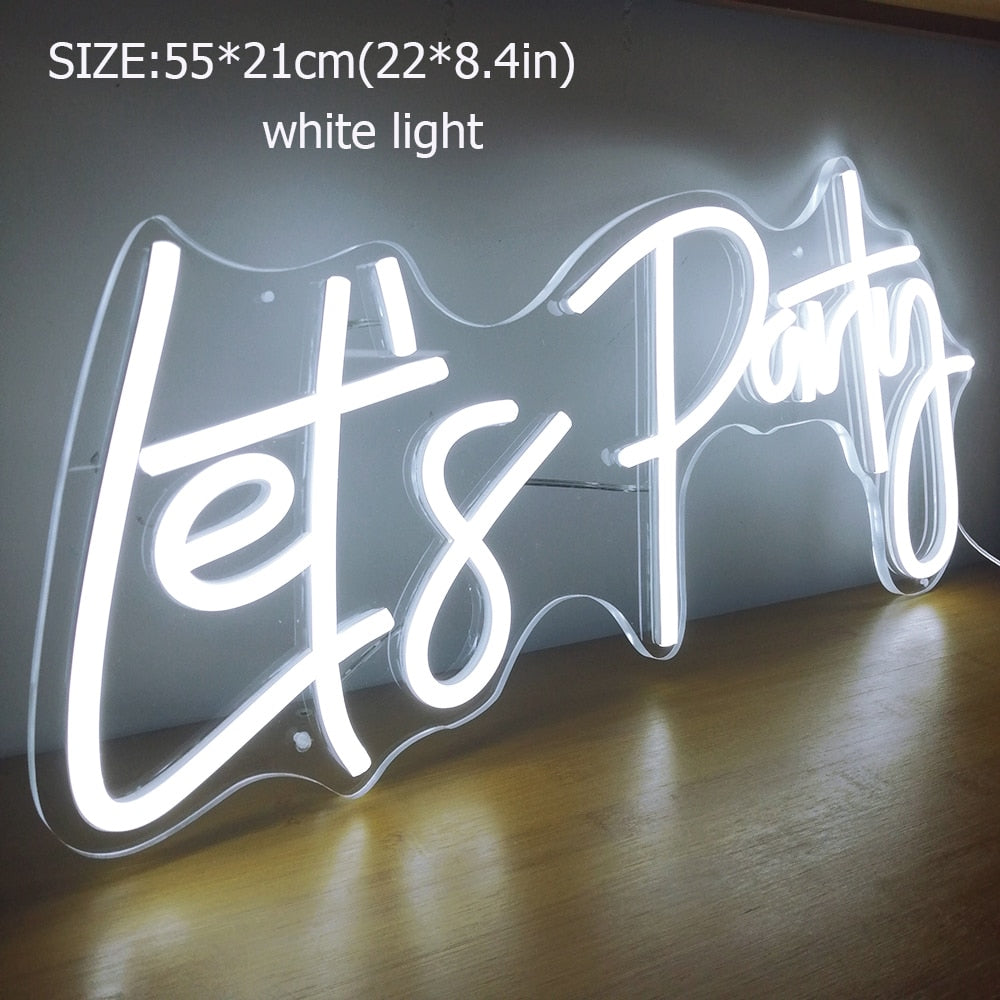 Kreativa LED Neon Dekorationsljus | Veska Cool White 2