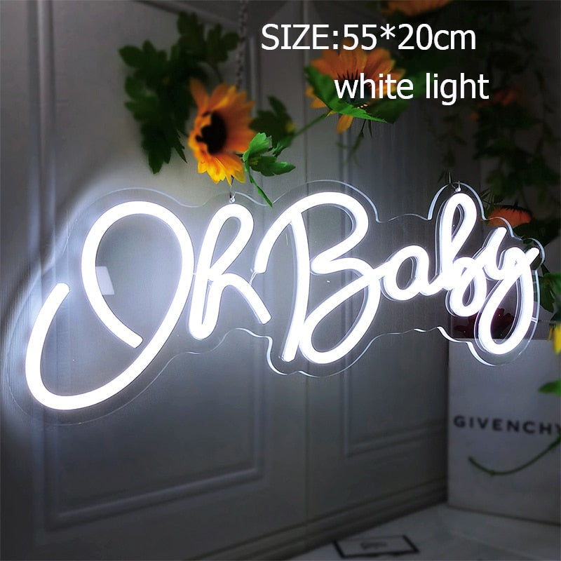 Kreativa LED Neon Dekorationsljus | Veska Cool White 6