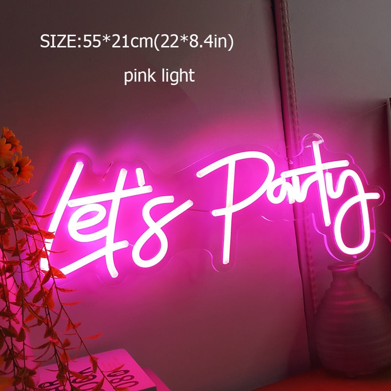 Kreativa LED Neon Dekorationsljus | Veska rosa 1
