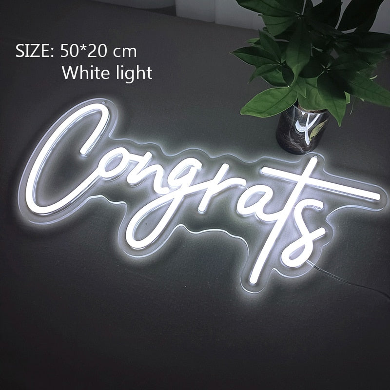 Kreativa LED Neon Dekorationsljus | Veska