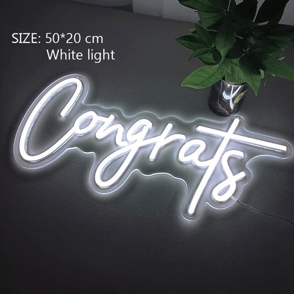 Kreativa LED Neon Dekorationsljus | Veska