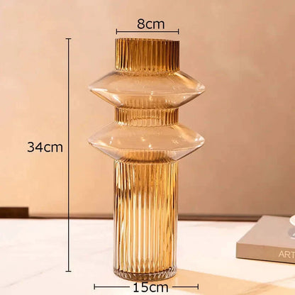 Kreativitet Amber Glas Vas Kollektion - Heminredning | Veska