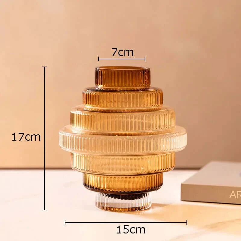 Kreativitet Amber Glas Vas Kollektion - Heminredning | Veska
