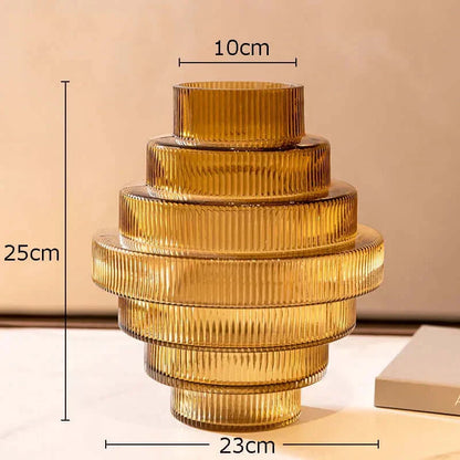 Kreativitet Amber Glas Vas Kollektion - Heminredning | Veska