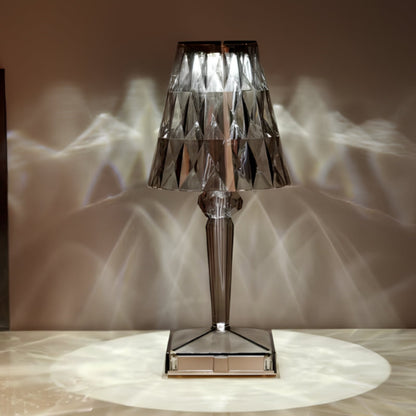 Kristallbordslampa med touchkontroll - LumeCrystal | Veska