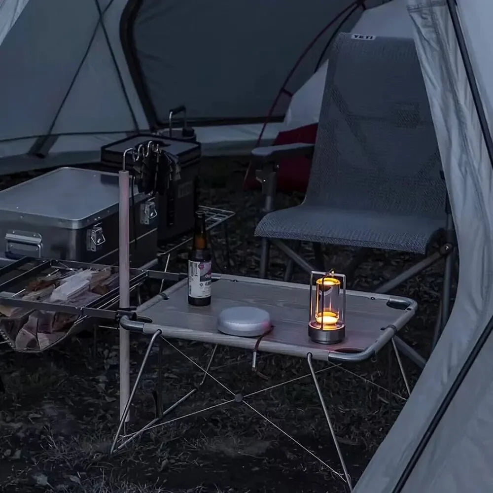Kristallbordslampa Veska