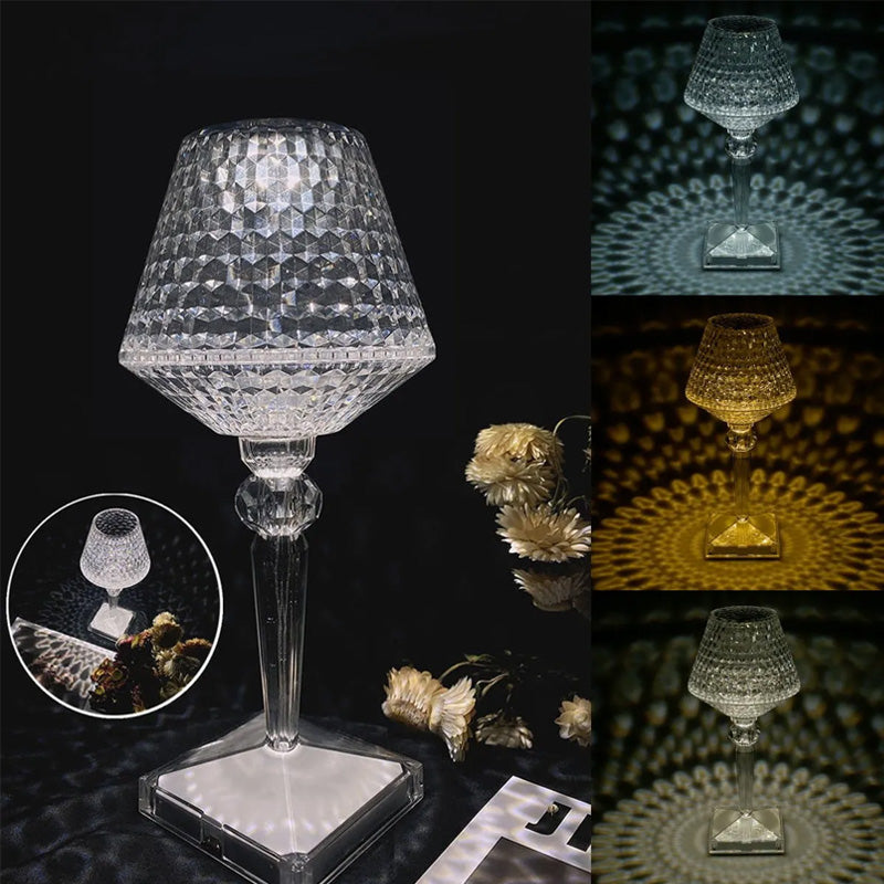 Kristallbordslampa | Veska