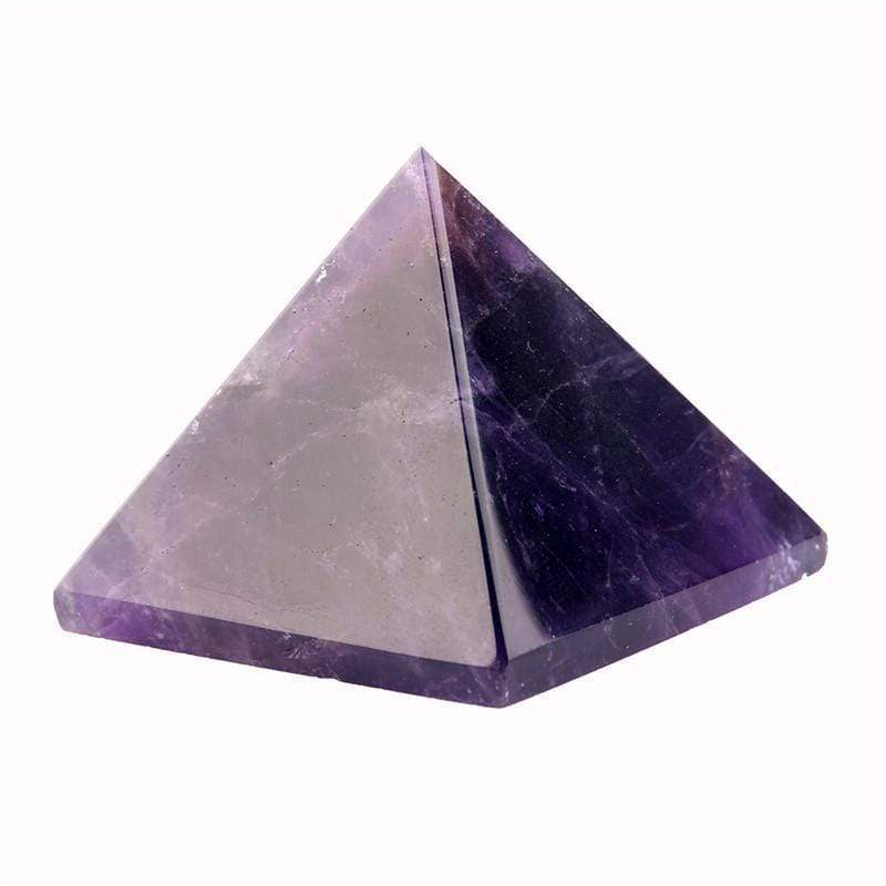 Kristallskuren pyramid | Veska Ametist