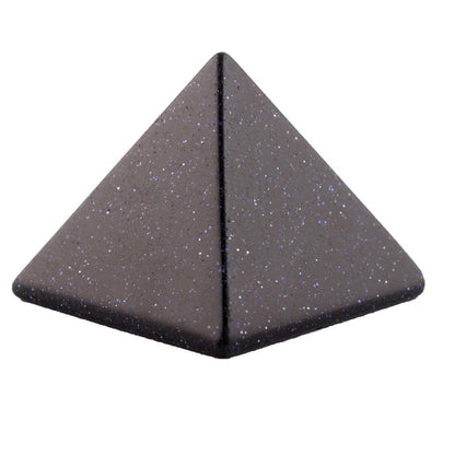 Kristallskuren pyramid | Veska Blå sandsten