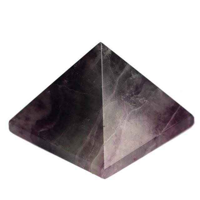 Kristallskuren pyramid | Veska Fluorit