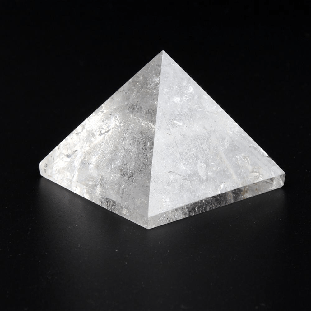 Kristallskuren pyramid | Veska Klar kristall