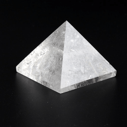 Kristallskuren pyramid | Veska Klar kristall