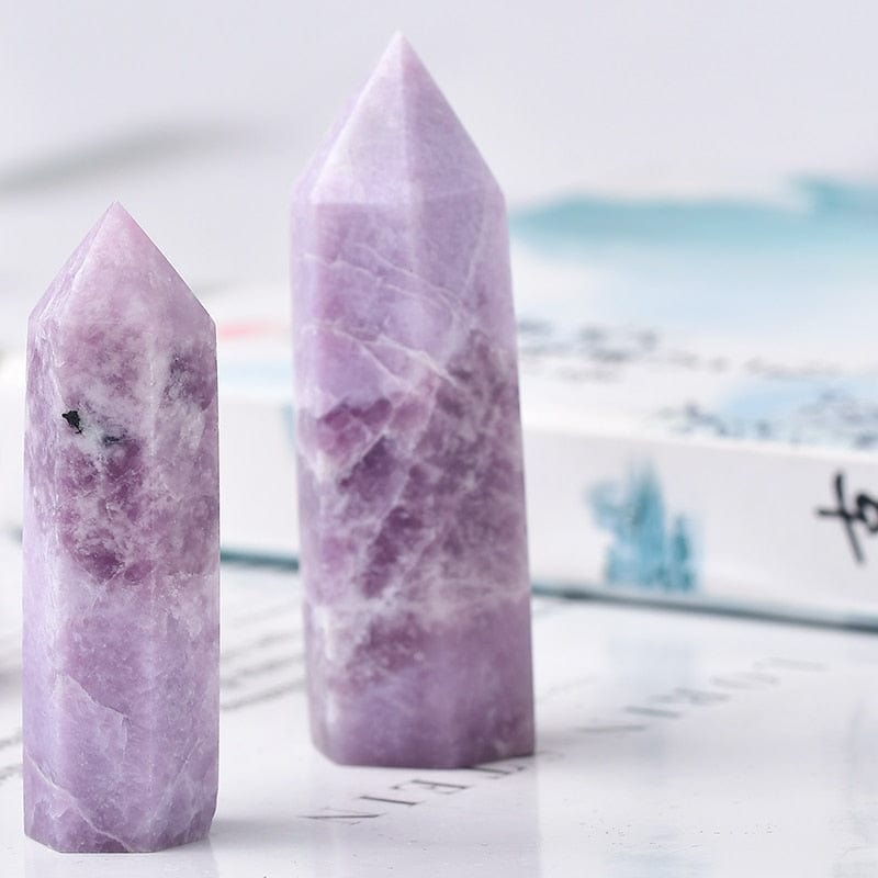 Kunzite Crystal Towers | Veska