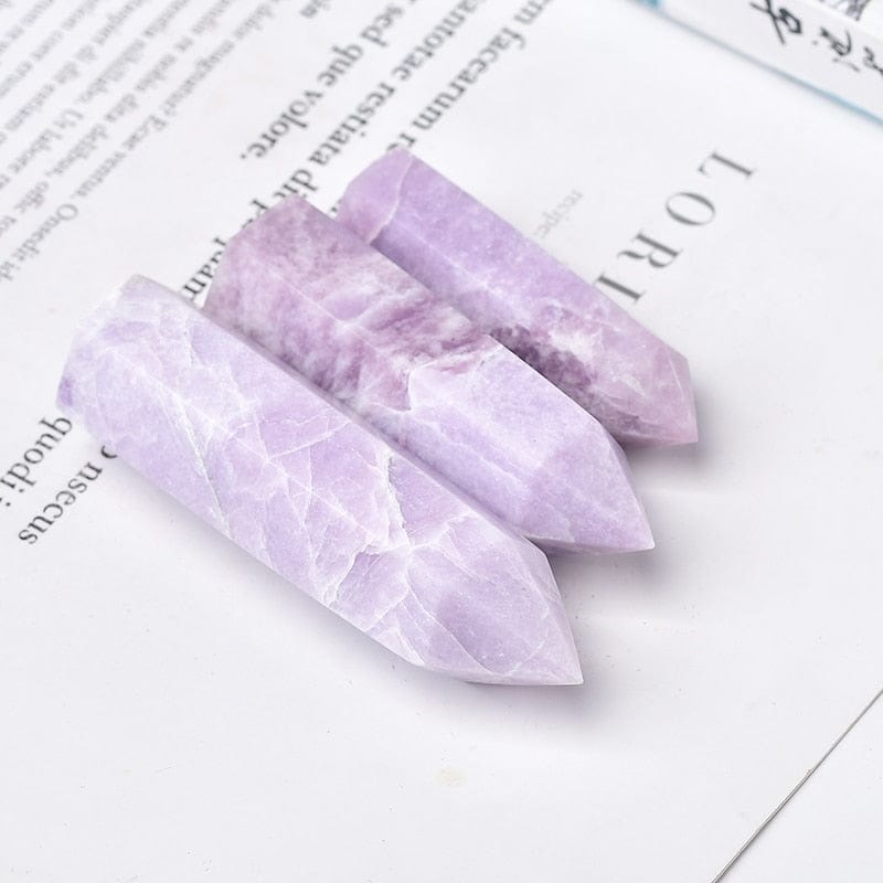 Kunzite Crystal Towers | Veska