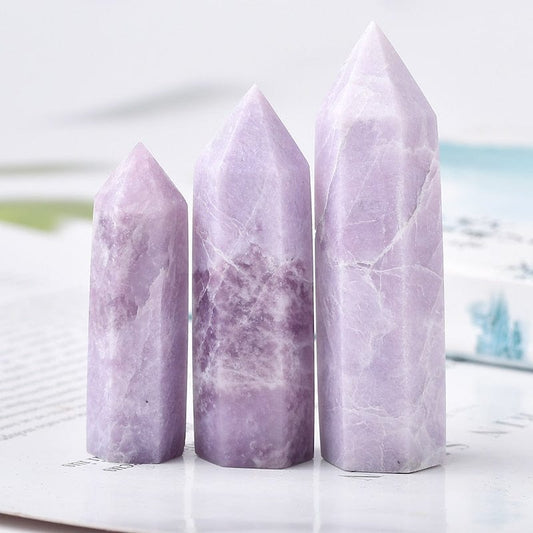 Kunzite Crystal Towers | Veska