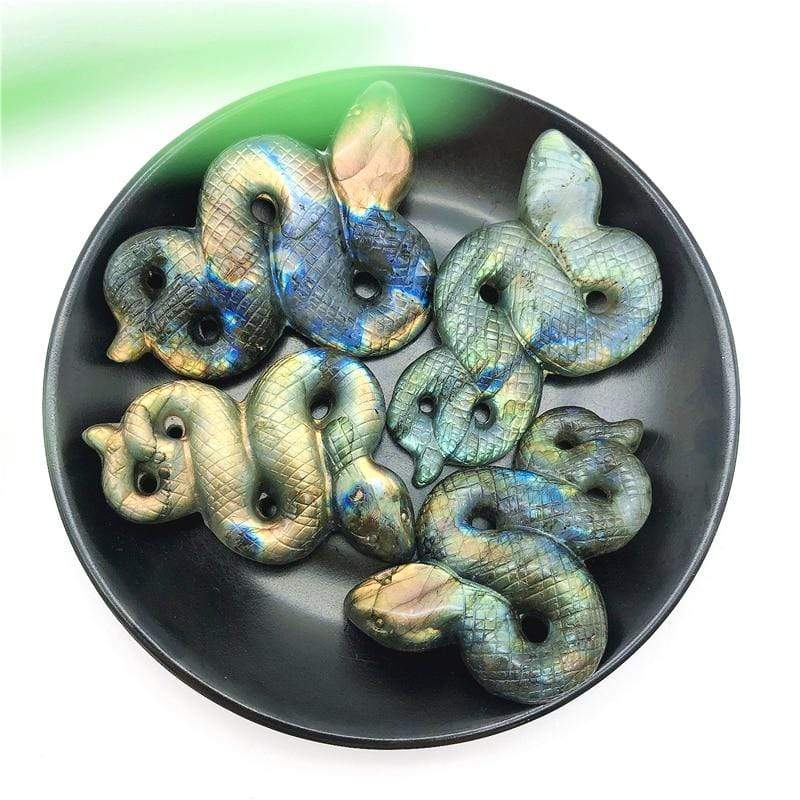 Labradorite Orm Snidning | Veska