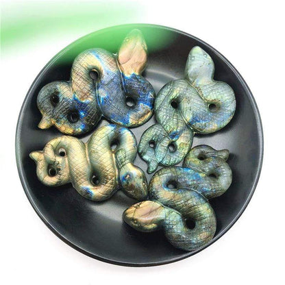 Labradorite Orm Snidning | Veska