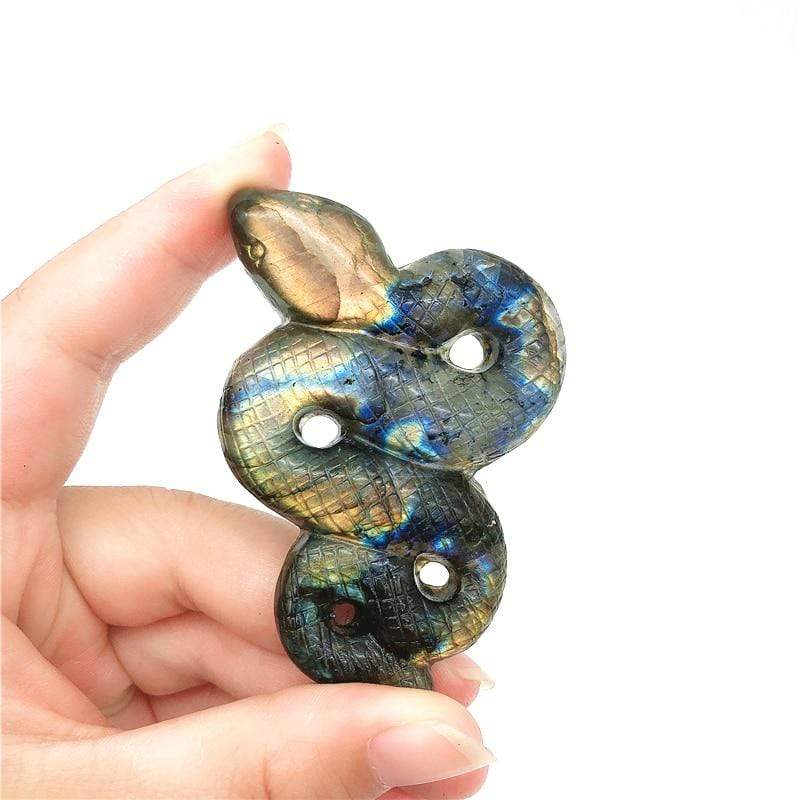 Labradorite Orm Snidning | Veska