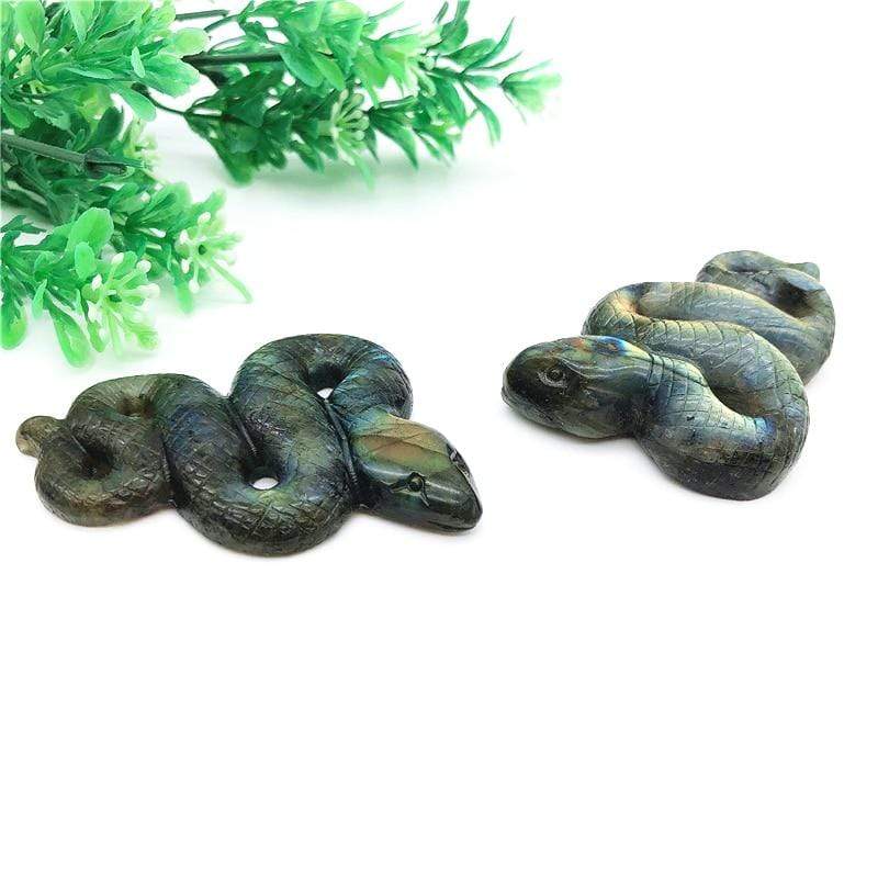 Labradorite Orm Snidning | Veska