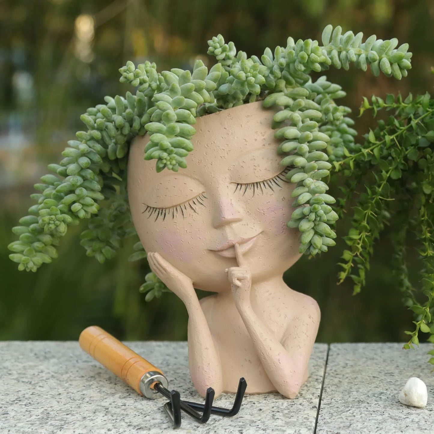 Lady Zen Ansikt Planter | Veska