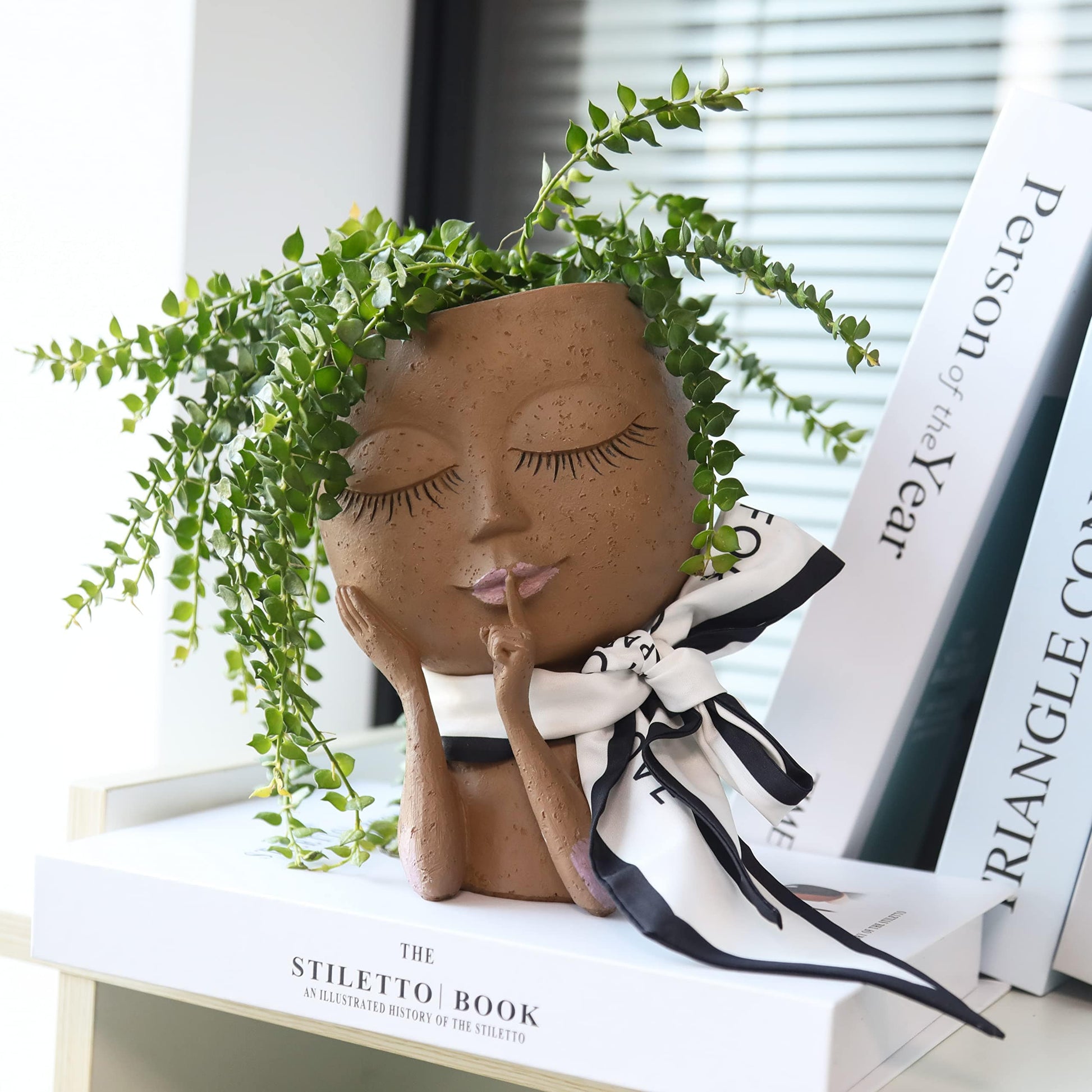 Lady Zen Ansikt Planter | Veska