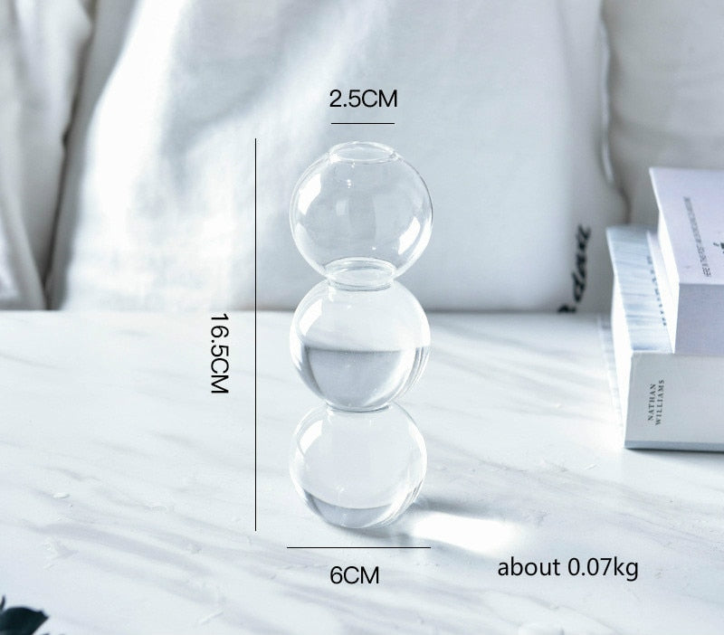 Lagrat Glob Glas Vase | Veska