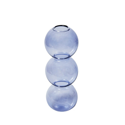 Lagrat Glob Glas Vase | Veska 3tier - Lila