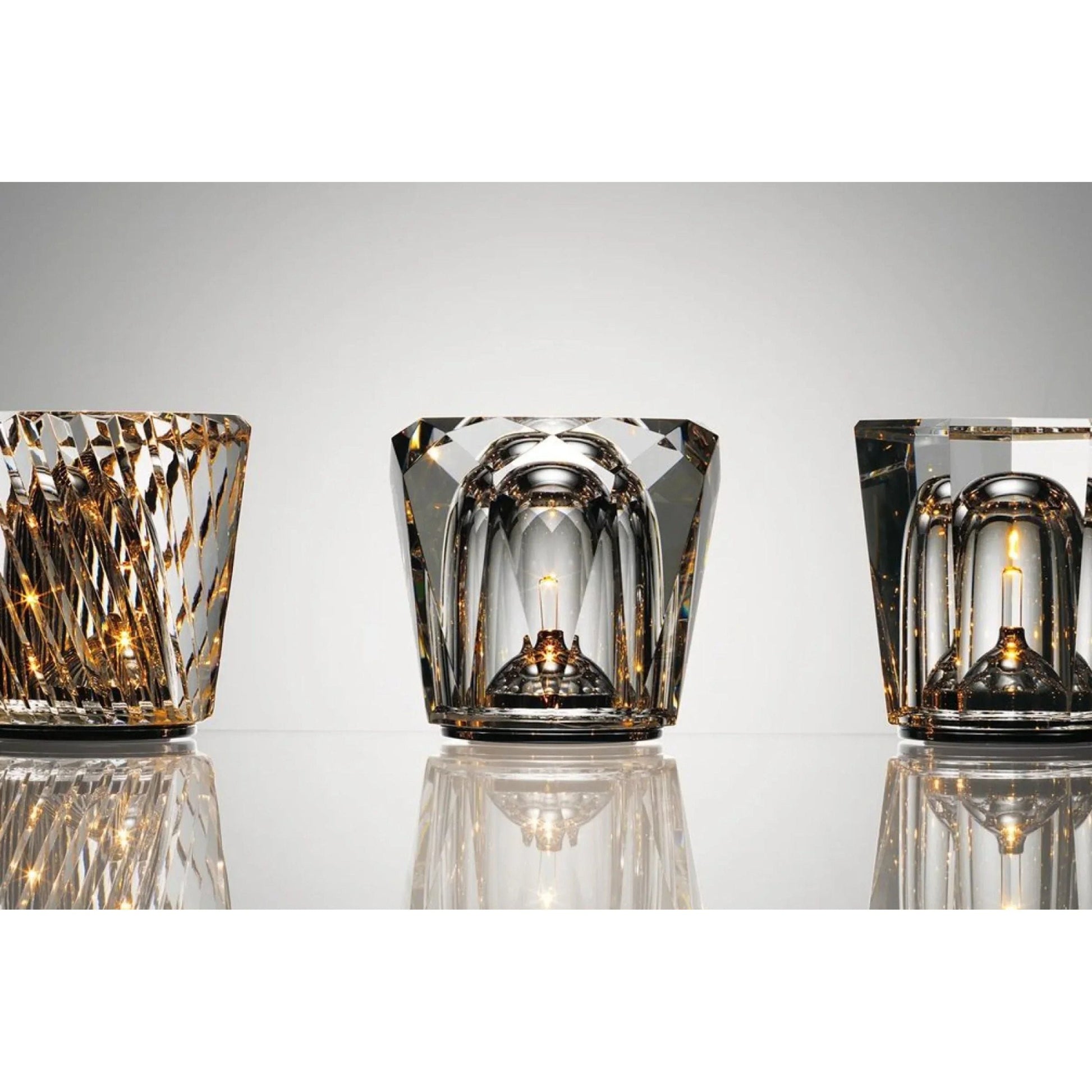 Lampa - Lyxig Diamant Kristall LED Uppladdningsbar Bordslampa | Veska