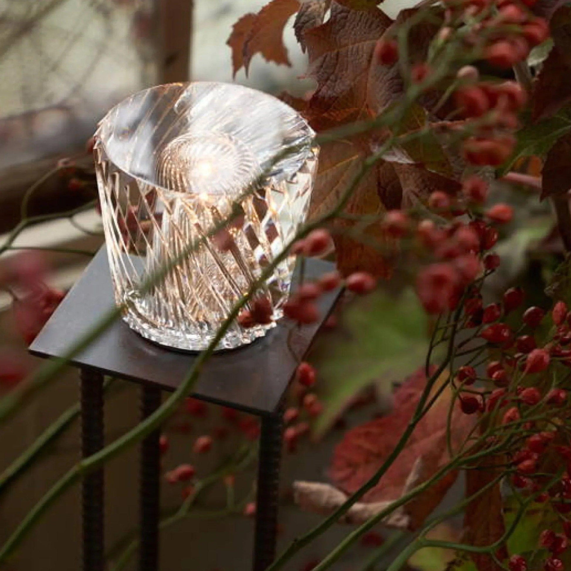 Lampa - Lyxig Diamant Kristall LED Uppladdningsbar Bordslampa | Veska