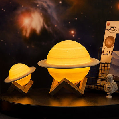 Lampa - SaturnGlow - Planetary Design - Justerbar belysning | Veska