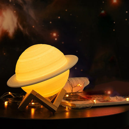 Lampa - SaturnGlow - Planetary Design - Justerbar belysning | Veska L