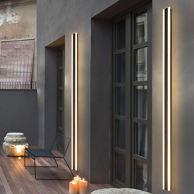 Lång Strip LED Elegant Vägglampa | Veska