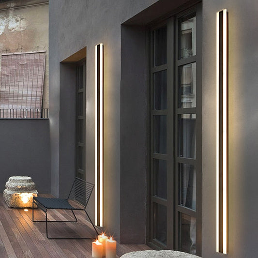 Lång Strip LED Elegant Vägglampa | Veska