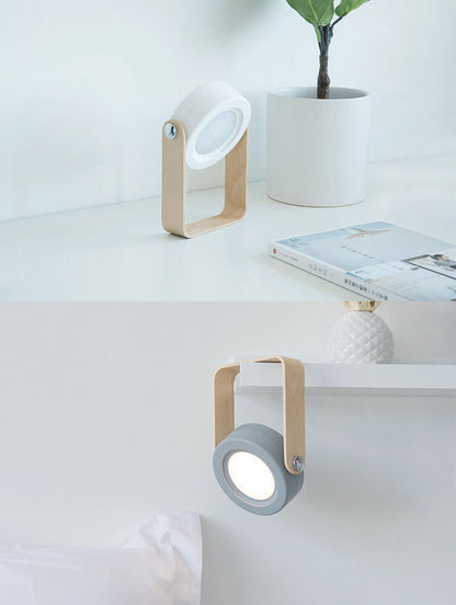 Lantern lampa nattlampa kreativ vikbar bärbar LED bordslampa | Veska