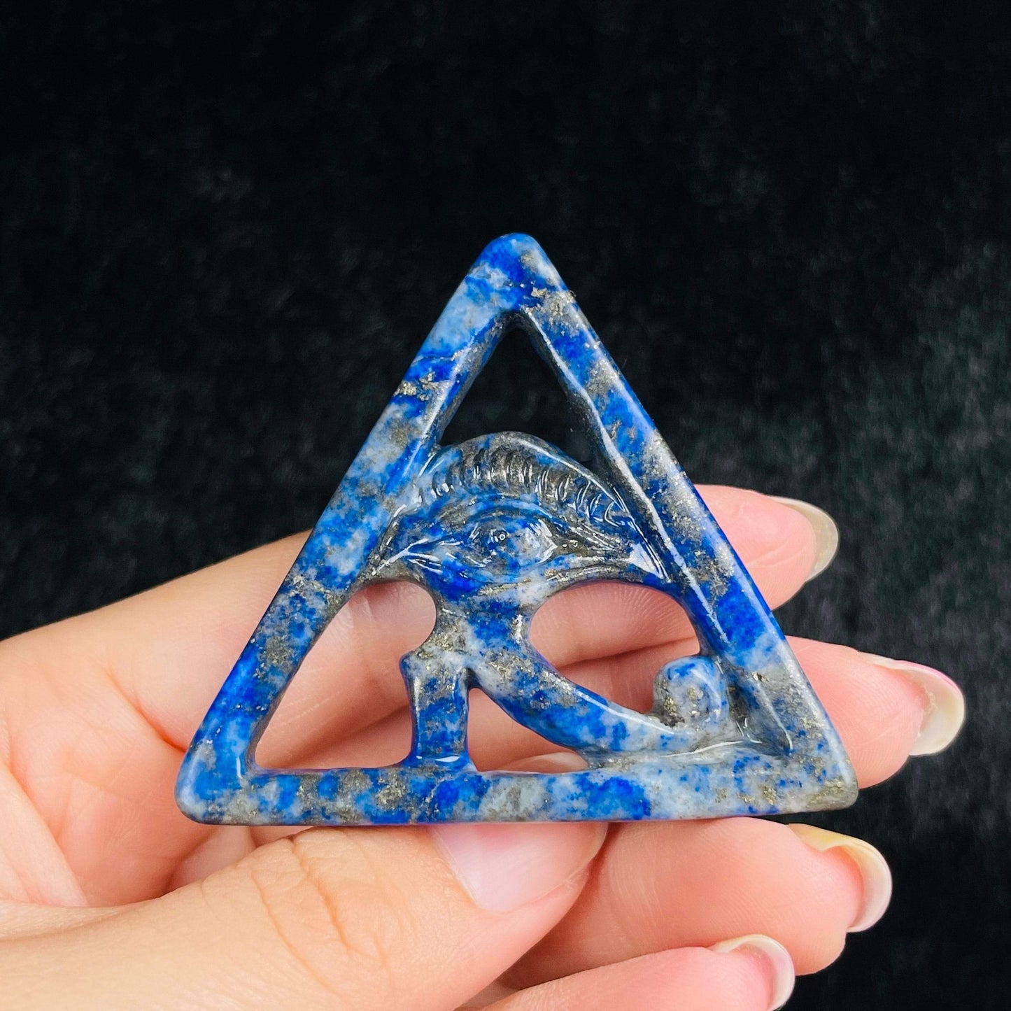 Lapis Lazuli Horus öga | Veska