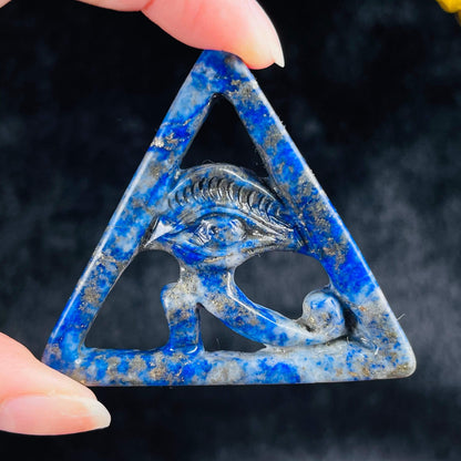Lapis Lazuli Horus öga | Veska