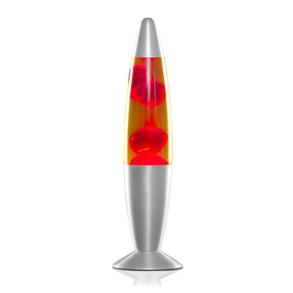 LavaLamp Stämningsljus - Färgglad LED Lava Lampa för Avkopplande Atmosfär | Veska Röd