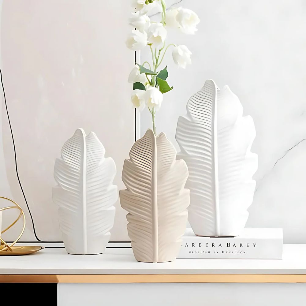 Leafline Keramik Vasa | Veska