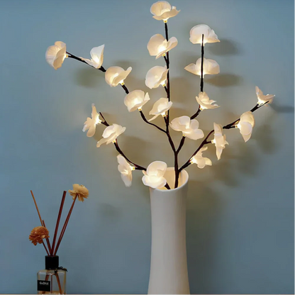 LED Belyst Konstgren Bordslampa | Veska